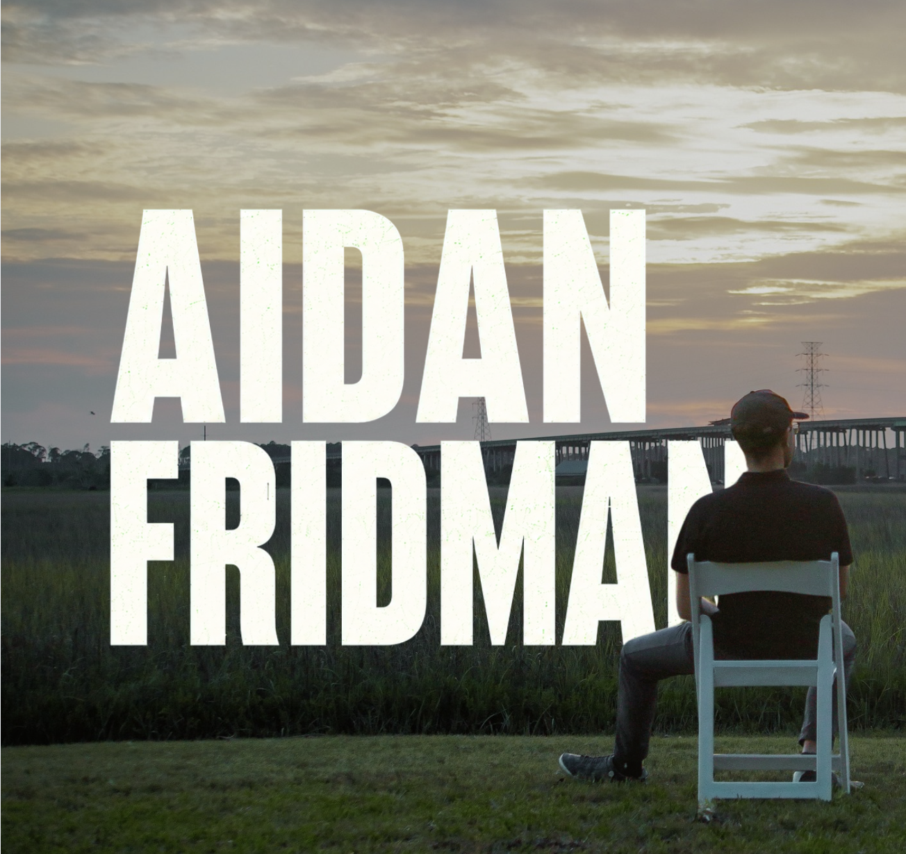 Aidan Fridman, host of Driven, looking out across the Jacksonville marsh.