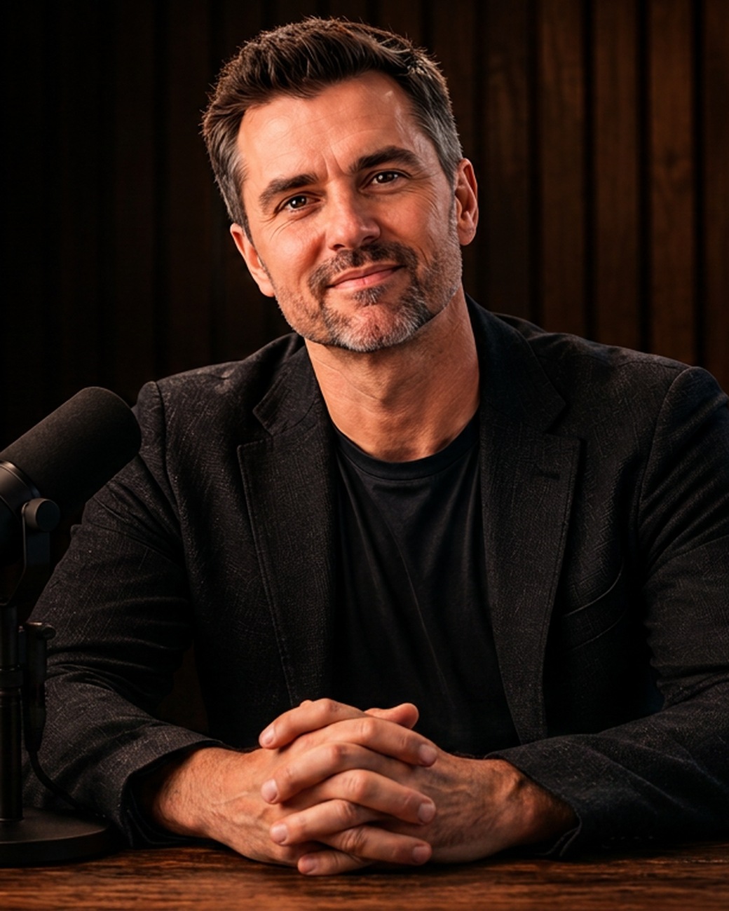 Dave Eyerly, host, runway.