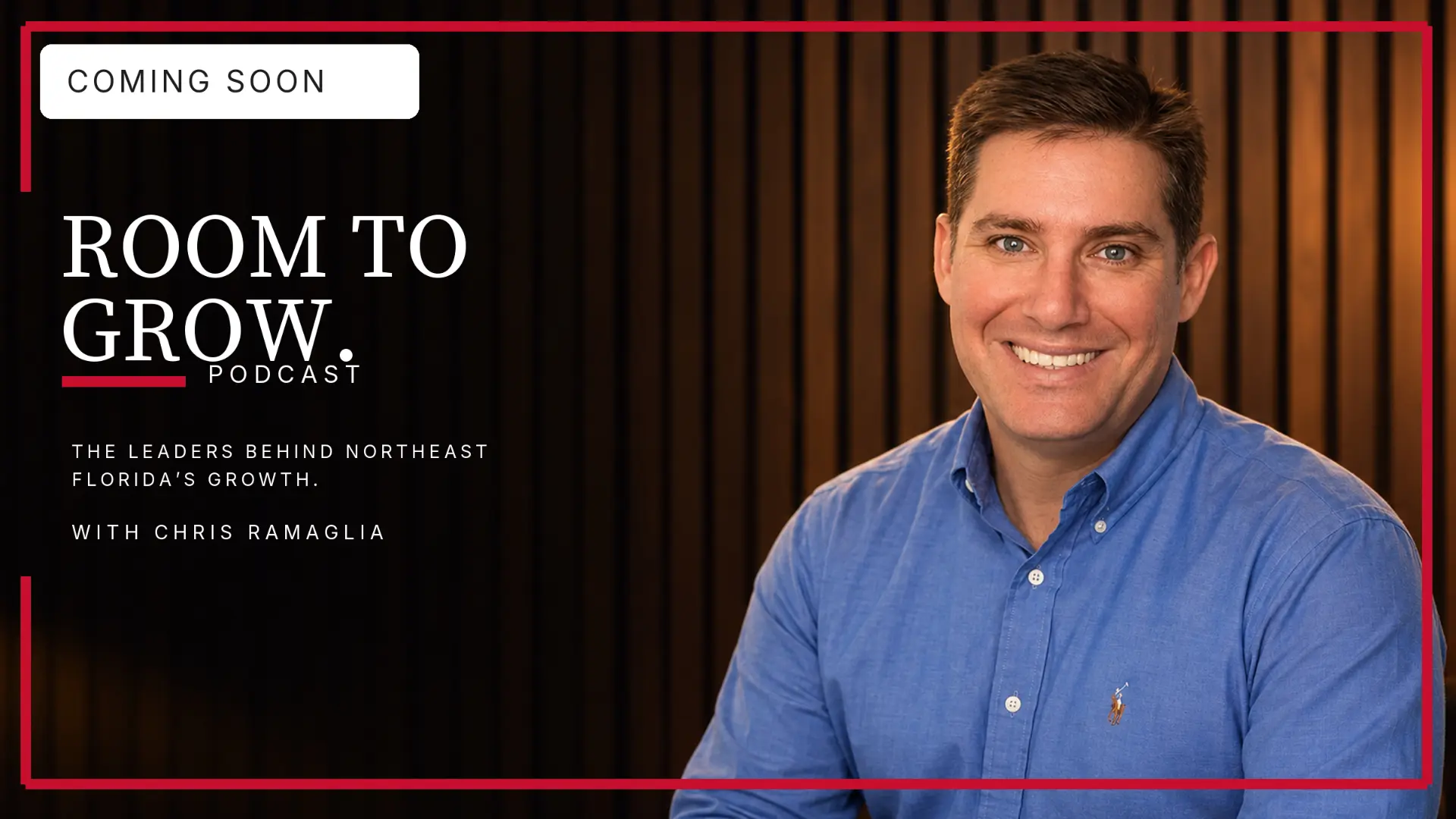 Chris Ramaglia, host of Room to Grow, at the advisor.TV studio.